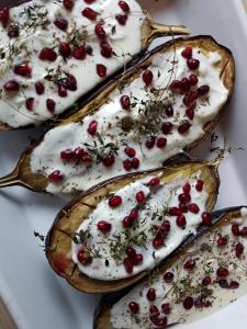Eggplant with Buttermilk Sauce