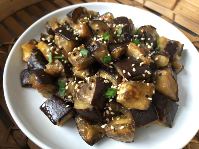 miso roasted eggplant